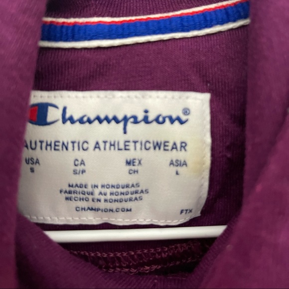 champion purple hoodie - Picture 3 of 3